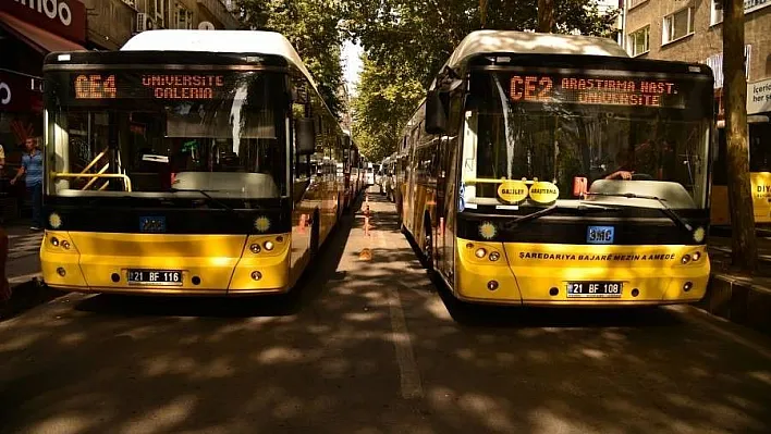 Diyarbakır'da 16 Nisan'da toplu ulaşım ücretsiz olacak
