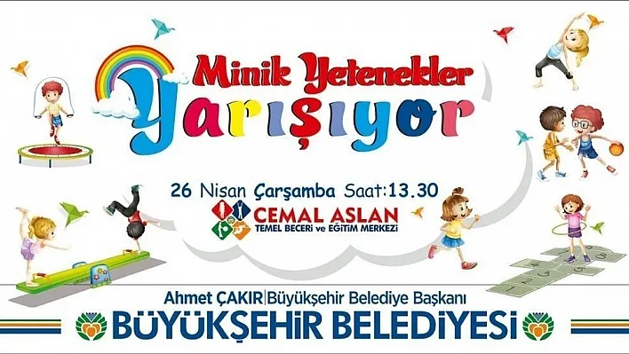 'Minik Yetenekler Yarışıyor' adlı etkinlik başlatıldı
