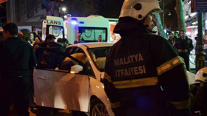 Malatya'da trafik kazası: 3 yaralı
