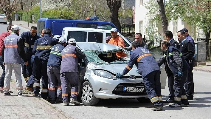 Sivas'ta rüzgarın yol açtığı hasar tespit çalışmaları başladı
