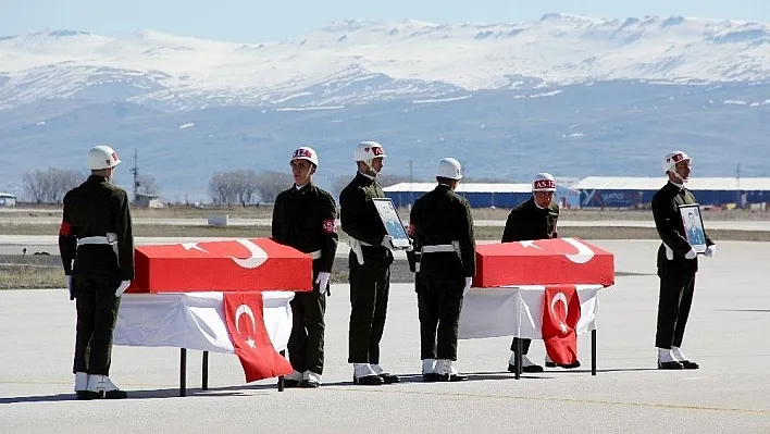 Kağızman şehitleri memleketlerine uğurlandı
