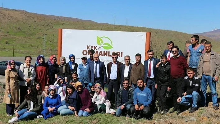 Bingöl'de KYK Ormanı oluşturuldu
