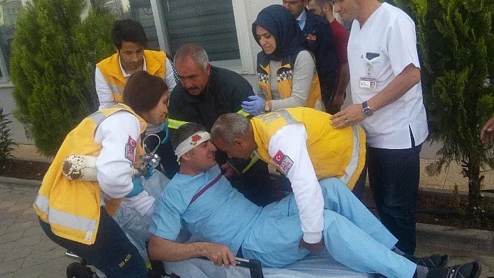 Ağız ve diş sağlığı merkezinde yangın tatbikatı
