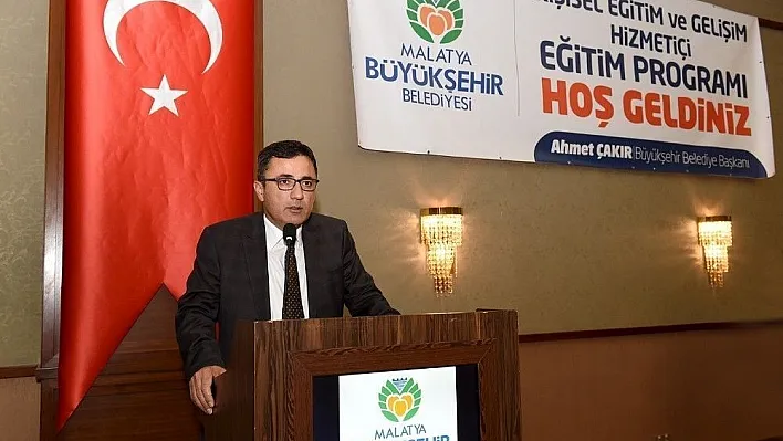 Büyükşehir Belediyesi hizmet içi eğitim çalışmaları devam ediyor

