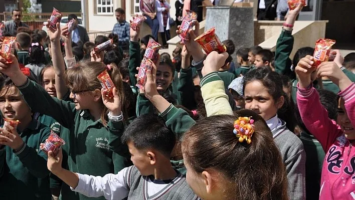 Sivas'ta öğrencilere el yıkama eğitimi verildi
