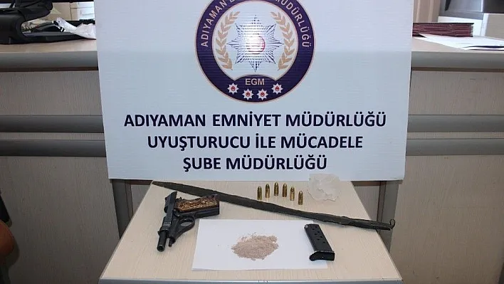 Adıyaman'da uyuşturucu operasyonu
