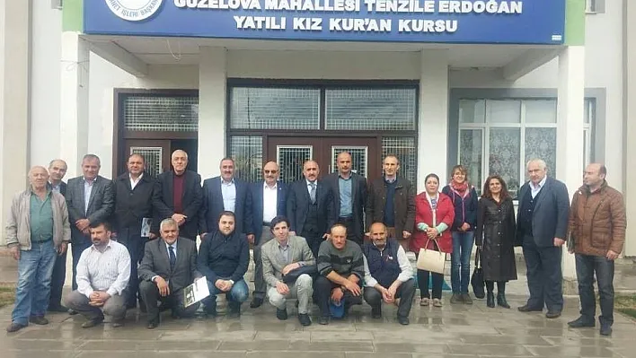 Kent Konseyi'nden Güzelova köyüne ziyaret
