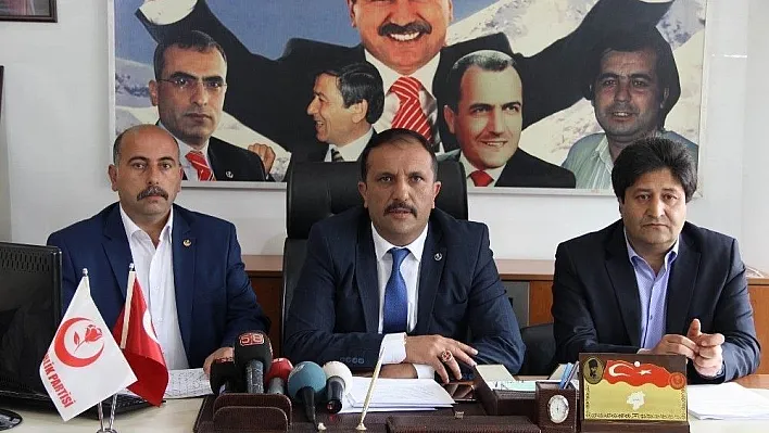 Büyük Birlik Partisi'nden, Sivas Belediyesi'ne tepki
