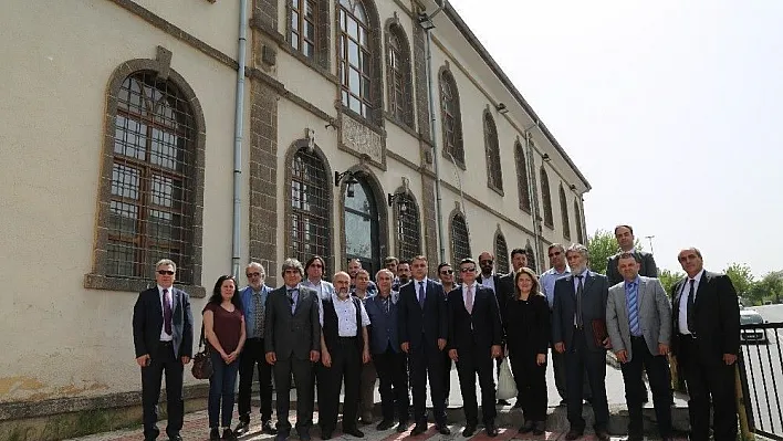 OSTİM heyetinden DTSO'ya ziyaret

