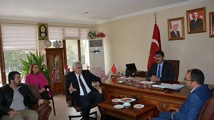 Öz'den Aşkale'ye teşekkür ziyareti
