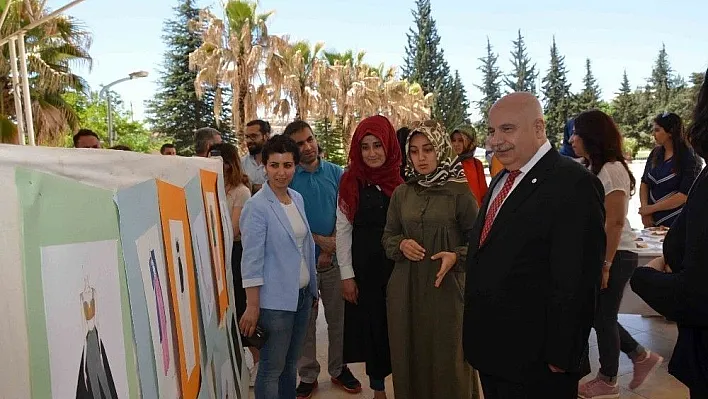 Giyim üretim teknolojisi bölümü öğrencilerinden mezuniyet sergisi
