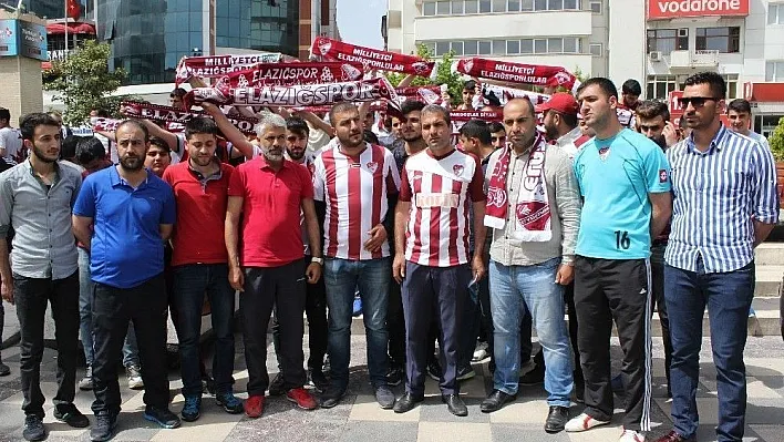 Taraftarlardan Elazığspor'a destek çağrısı