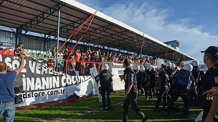 Amed Sportif Faaliyetler - B.B. Erzurum maçında olaylar çıktı
