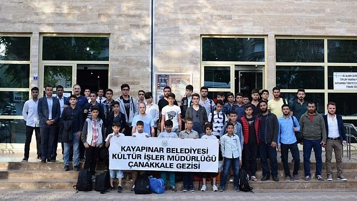 Kayapınar'da 40 öğrenci Çanakkale gezisine gitti
