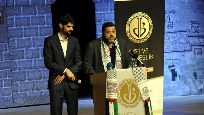 Hamas Dış İlişkiler sorumlusu Hamdan Diyarbakır'da
