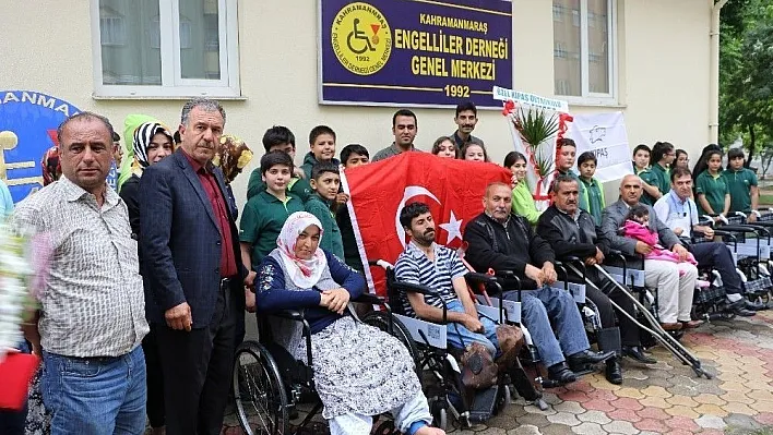 Atık yağlar tekerlekli sandalyeye dönüştü
