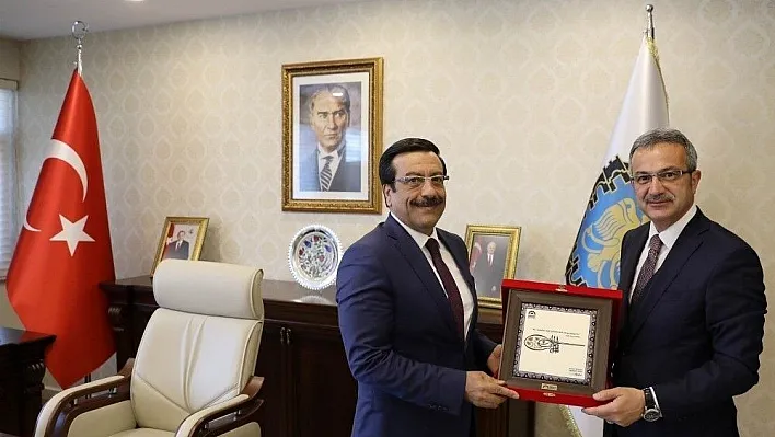 Gebze'den Başkan Atilla'ya ziyaret
