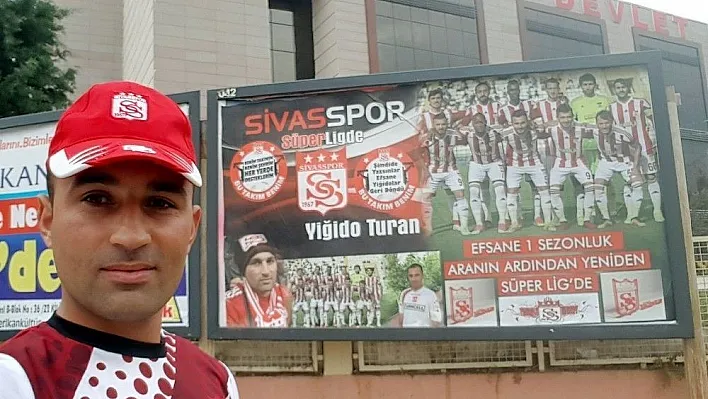 Asker yiğidonun Sivasspor sevgisi
