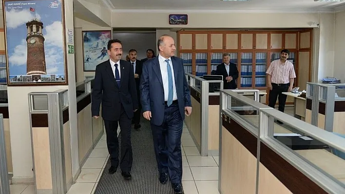 Vali Azizoğlu, Kültür ve Turizm Müdürlüğünü Ziyaret Etti
