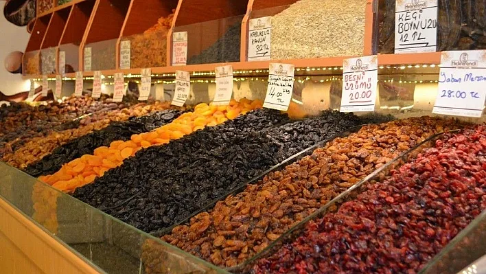 Ramazan'ın vazgeçilmezi kuruyemiş ve kuru meyve
