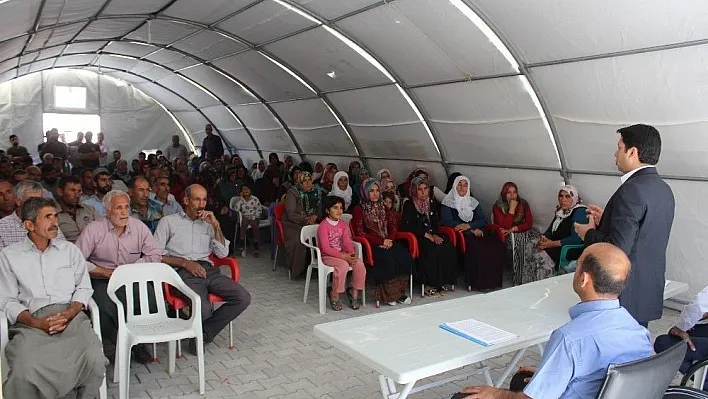 Samsat'ta depremzedelere İşkur'dan istihdam desteği
