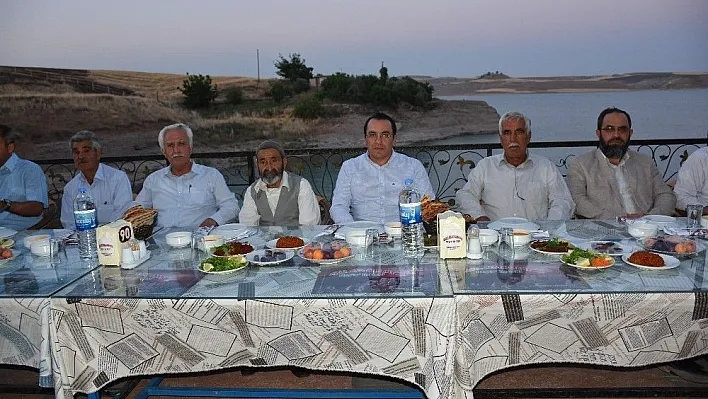 Kaymakam Kaya şehit yakınları ile iftarda buluştu
