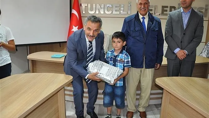 Tunceli'de 'Bir Fikrim Var' projesi
