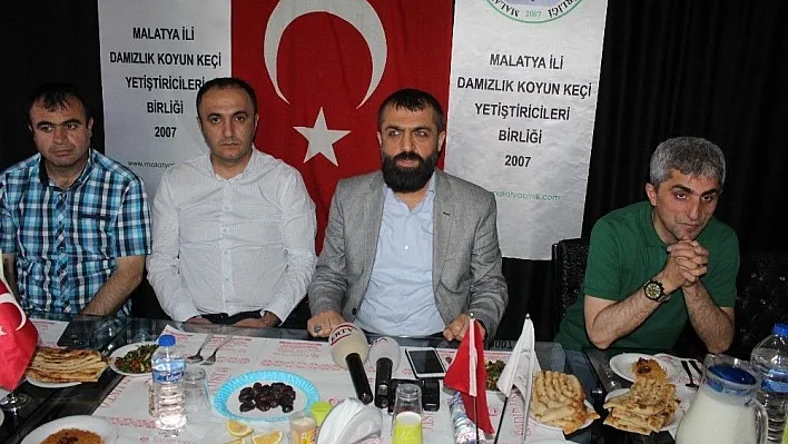 Damızlık Koyun Keçi Yetiştiricileri Birliğinden basın mensuplarına iftar
