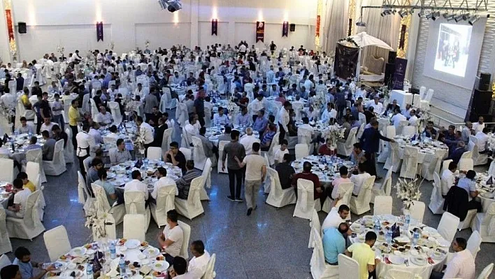 Diyarbakır'da kuyumcu esnafı iftarda buluştu
