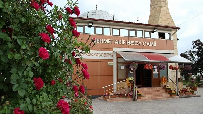 Botanik bahçesi gibi cami
