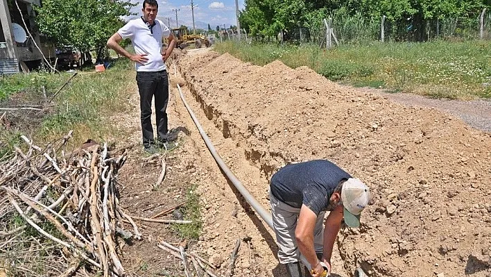 Gölbaşı Belediyesinden alt yapı çalışması
