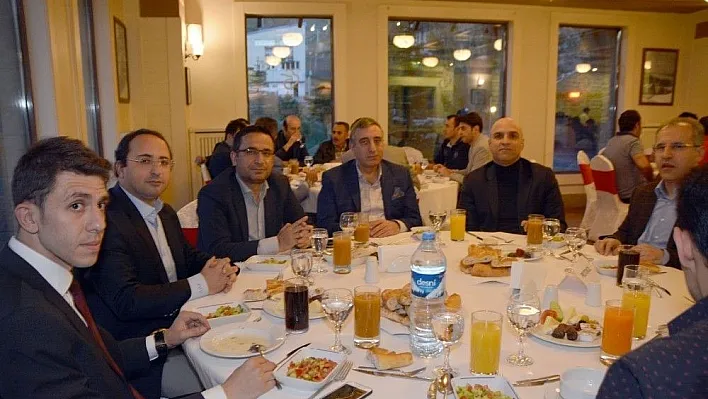 Erzurum Adalet Sen'den yüksek yargı üyelerine iftar yemeği
