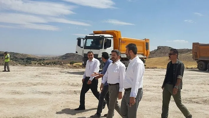 Nissibi-Kahta yolunda çalışmalar tüm hızıyla sürüyor
