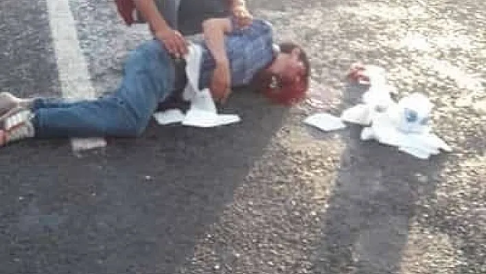 Oltu'da trafik kazası: 2 yaralı
