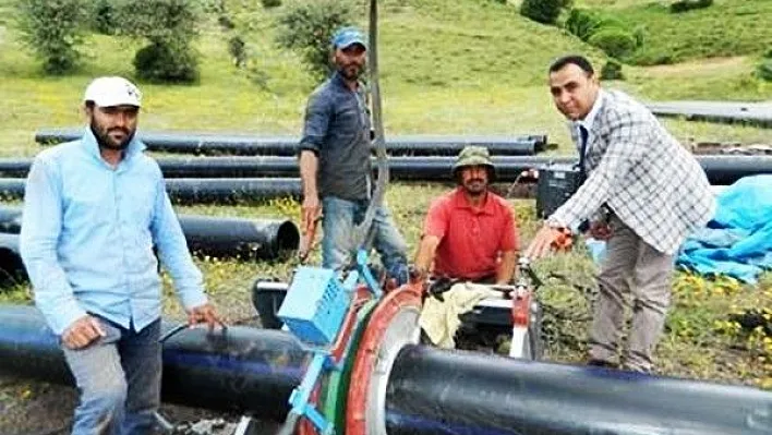 Otlukbeli'de araziler suya kavuşacak
