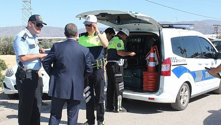 Elazığ'da trafik güvenliği denetimi