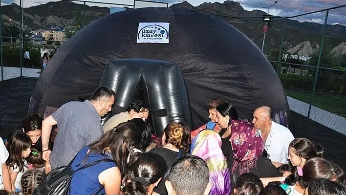 Tunceli Belediyesi'nden uzay çadırı
