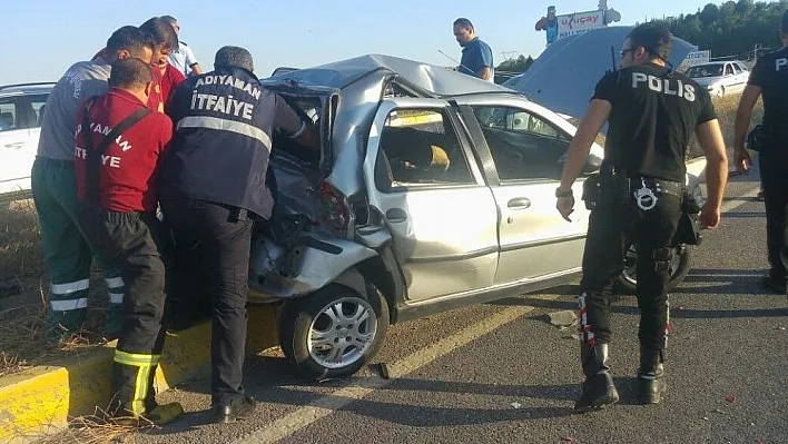 Adıyaman'da zincirleme trafik kazası
