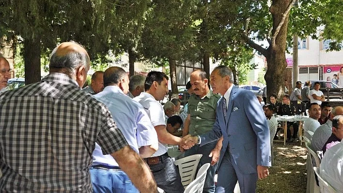 Gölbaşı ilçesinde bayramlaşma töreni düzenlendi
