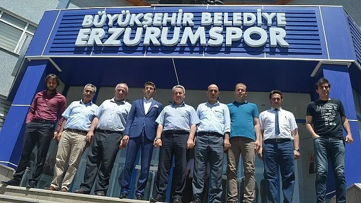 BB Erzurumspor'a hayırlı olsun ziyareti
