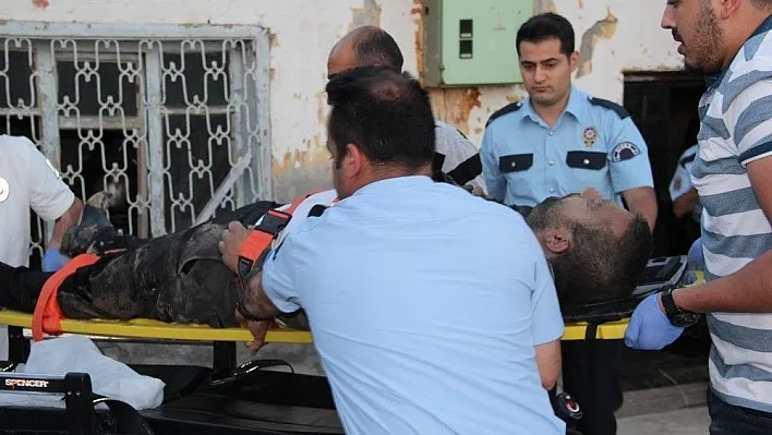 Bonzai kullandıktan sonra fenalaşan şahıs hastaneye kaldırıldı
