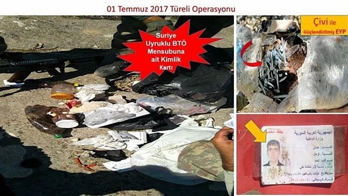 Diyarbakır'da Suriye uyruklu 1 terörist öldürüldü
