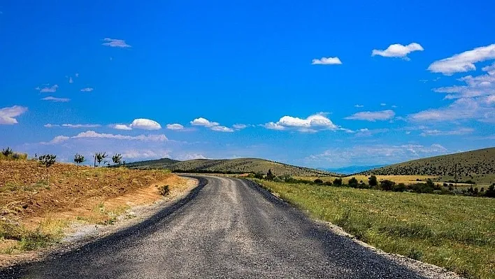 Büyükşehir Doğanlar'da 7 km asfalt çalışması yaptı
