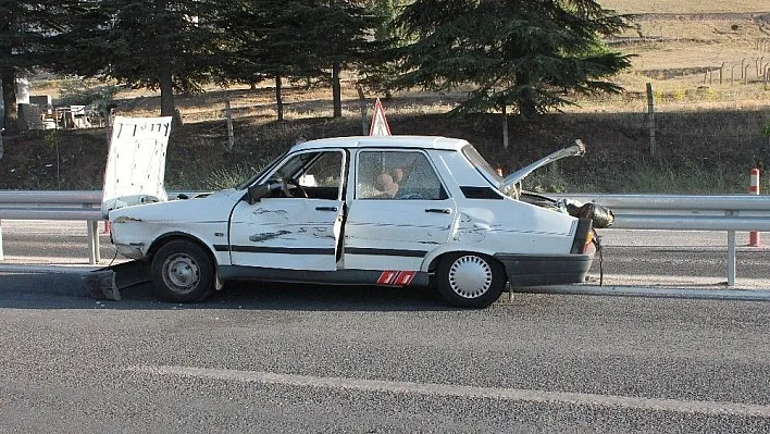 Elazığ'da trafik kazası: 1 yaralı