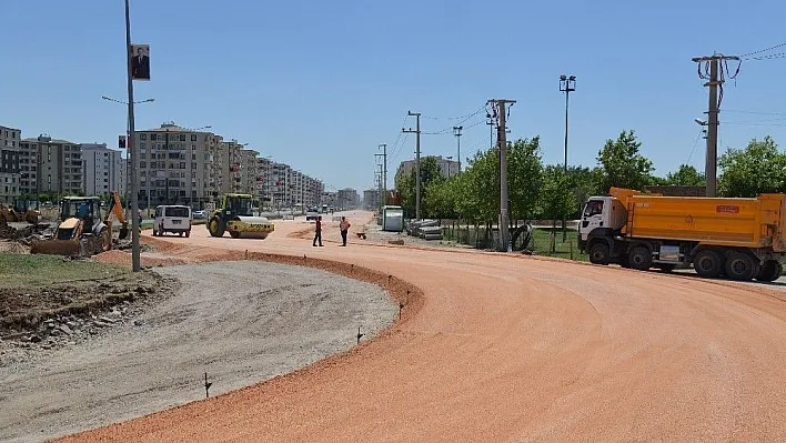 Havaalanı protokol yolu çalışmaları devam ediyor
