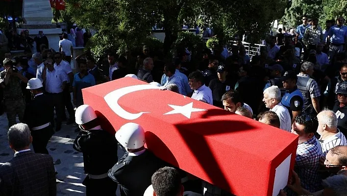Kahramanmaraş şehidine son görev
