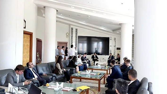 Rus-Türk İşadamları Birliğin'den Başkan Çakır'a ziyaret
