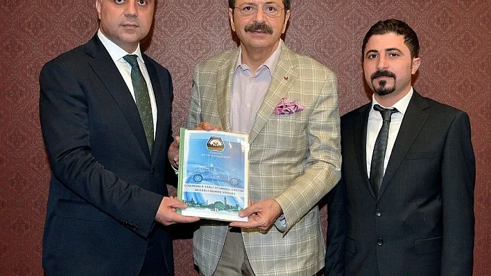 Yerli otomobil raporu TOBB'a sunuldu
