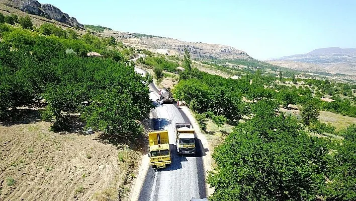 Yalınkaya Mahalle yolu asfaltlandı
