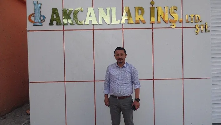 İş Adamı Akcan'dan konut alacaklara uyarı
